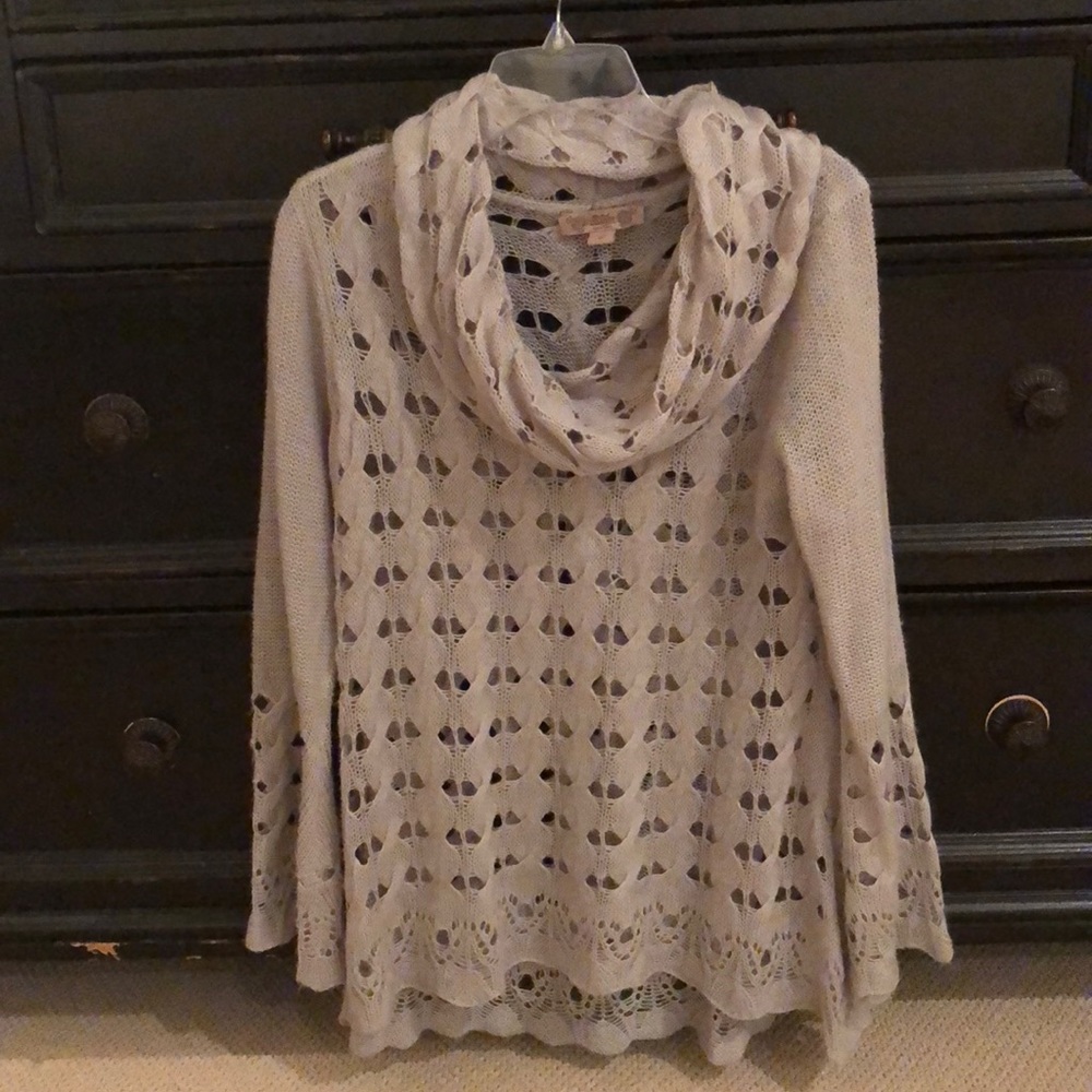 Cowl neck sweater